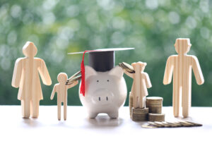 Family Paying College Debt