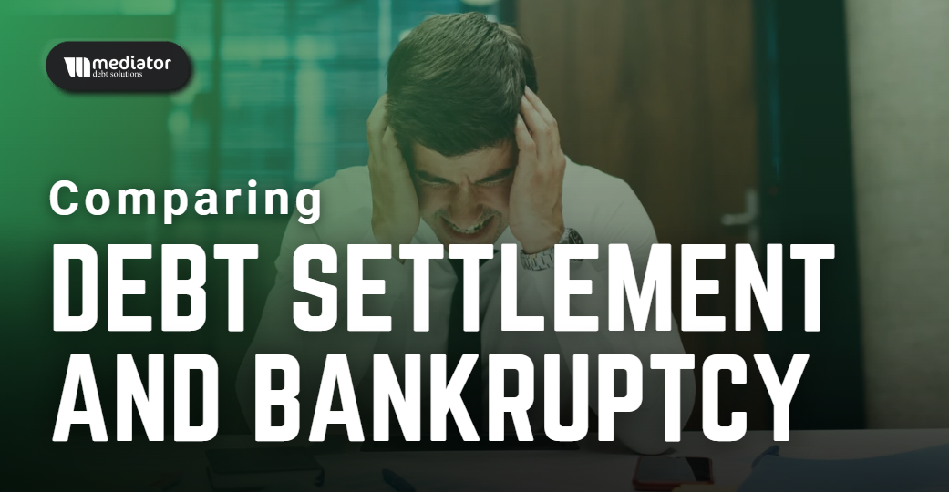 is debt settlement better than bankruptcy