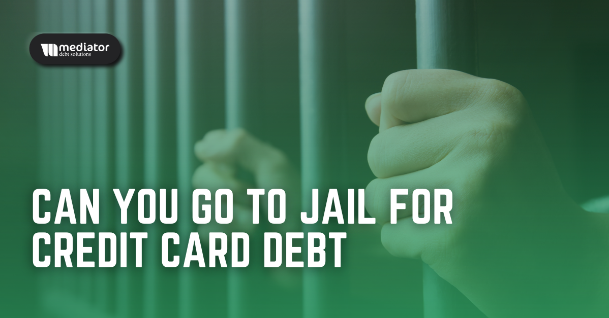 can you go to jail for credit card debt