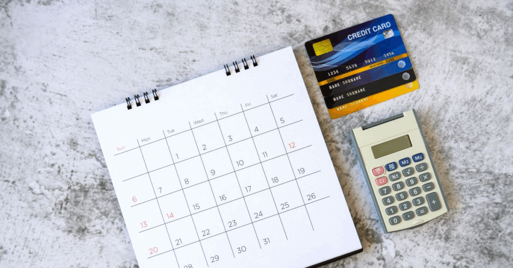 waiting period for credit card approval after settlement”)