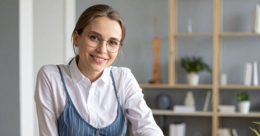 relieved borrower after successful debt mediation session